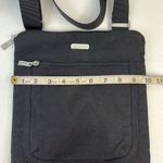 Baggallini  The Pocket Slim Crossbody Bag Women Small Purse Shoulder Black Nylon Photo 12