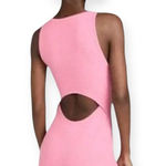 Victor Glemaud ❤︎︎ Pique Cut Out Sleeveless Tank Dress ❤︎︎ Barbie Pink ❤︎︎ XS Photo 1