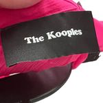 The Kooples  Fuchsia and black Silk Lace Blouse, Small, New Photo 3