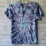 Lucky Brand  Tie-Dye V-Neck Top - Blue and Purple Photo 3
