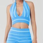 Alo Yoga Alo 2-piece set blue and white stripes  Photo 0