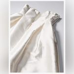 Parker BLACK Roxanne Strapless Dress Womens 16 Off White Satin High Low Gown Photo 11