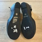 Sundance  Black Leather Perforated Cutout Wedge Heeled Sandal Size 40/8.5 US Photo 6