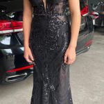 Jovani Black Formal Prom Dress Photo 2