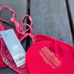 Xamiania Coral Patterned Women's Swim Top NWT Pink Size XL Photo 1