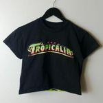 Urban Outfitters Tropicalia T Shirt Womens Black Extra Small XS Brazilian Music Festival Cotton Photo 10