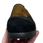 Clarks Artisan “Daelyn Hill” Size 6.5W Black Suede Slip-On Loafers Wedge Shoes Photo 14