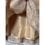 Brunello Cucinelli Womens Tweed Skirt Gold Trim Made‎ in Italy Size 4 Photo 3