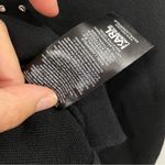 Karl Lagerfeld  Black Crew Neck Sweatshirt Silver Studded Womens XS Luxury Top Photo 4