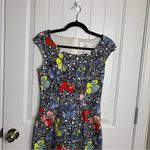 LK Bennett  Phi floral print cap sleeves sheath dress size 4 spring‎ Photo 1