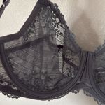 Wacoal Embrace Lace Underwire Bra Grey 34DDD Quiet Shade Ether Photo 9