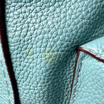 Coach 14468 Campus Leather Backpack Teal Authenticated Photo 4