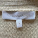 Love Shack Fancy  Brynner Wool Cashmere Cropped Cardigan Sweater‎ Yellow Medium Photo 9