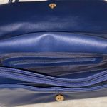 Cabin creek NAVY BLUE LEATHER PURSE    Crossbody Genuine Leather Photo 4