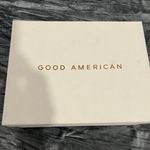 Good American Black Terry Cloth Heels Size 9 New with box Small heel open toe By Photo 6