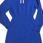 MALBON Womens Lya Knit Dress size 2 Royal Blue Golf Photo 0