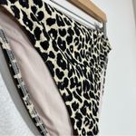 Something Navy Leopard Print High Rise Bikini Bottoms Photo 5