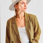 Women's Felt Panama Hats Classic Wide Brim with Belt Buckle (M Photo 0