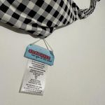 Coco Rave Black And White Checkered Reversible Bikini Swimwear Top XL / 38C Cup Photo 5