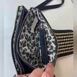 Olivia Miller Olivia Miller Black Soft Wallet Wristlet 3 Studded Colors Photo 5