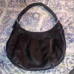 Vera Wang Simply Vera - Leather Dark Brown Hobo Bag Photo 1