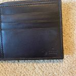 Gucci Authentic  bifold leather wallet black silver Photo 2