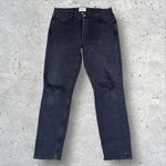 AGOLDE Nico High Rise Slim Denim Jeans in Cassette Distressed Size 31 Photo 2