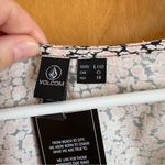 Volcom  Poppin Stone Flutter Sleeve Sundress pink black‎ 10 NWT Photo 3