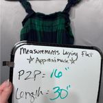 Aerie  plaid holiday winter PJ flannel romper-size small-new with tags Photo 1