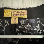 Princess by Vera wang women's black Sherpa zip up vest size M‎ Photo 2