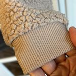 American Eagle Cropped Sherpa 1/4 Zip Pullover Hoodie Jacket Size Small Photo 7