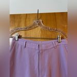 Lauren Ralph Lauren Silk Pants Trousers Light Hyacinth Purple NWT Size 4 Photo 9