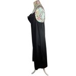 Supesu Black Cami Satin Eden Slip‎ Midi Dress Womens sz 8/10 Minimalist Y2K Goth Photo 3