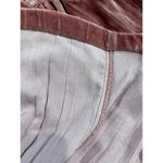 Madewell Crushed Velvet Mini Skirt Women’s Size 2 Pink Ruffle Photo 5