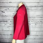 Columbia  Size 1X Pink Glacial IV Half Zip Pullover Fleece Jacket Photo 2