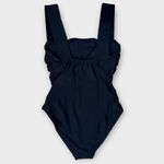 BONDI BORN Gwen Sculpteur Swimsuit Size Medium Black Photo 3
