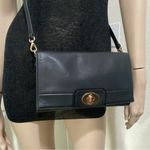 Kate Spade Black Leather Hampton Road Juliana Turnlock Crossbody Bag Photo 1