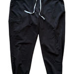 FIGS  Pants Size XXL Black Joggers Elastic Cuffs Scrubs Healthcare Worker Photo 0