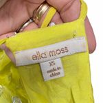 Ella Moss XS  Yellow Silver Tank Top Photo 4