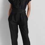 Ralph Lauren Lauren Denim Short Sleeve Jumpsuit Photo 0