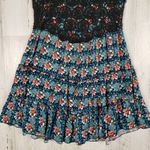 Sea Gypsies Lined Lace Mandalin Strappy Sleeveless Mini Dress Women's Size Small Photo 3