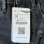 Stradivarius Tall super high waist black wash Women’s skinny jean size 00 Photo 8