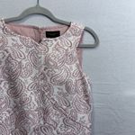 Victoria Beckham x Target Blush Paisley Jacquard Sleeveless Shift Mini Dress XS Photo 4