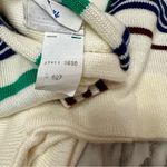 Vintage 1960 1970 Sears Acrylic Sweater Tunic Mini Dress Boat Neck Flair Sleeve Green Size 34 Photo 4