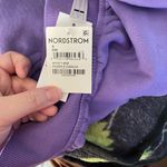 BP NWT  purple dahlia v neck cropped sweatshirt S 80% organic cotton Photo 4