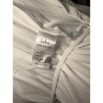 New Lulus Long Sleeve White Wrap Maxi Dress with Button Sleeve Details, Large Photo 5