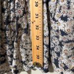 True Craft  size XL juniors tiered peasant dress flutter sleeves floral pattern Photo 7