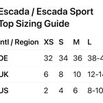 Escada sport floral silk blouse Floral Print Women's Top size 38 Escada blouse Red Photo 3