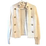 J.Crew Chevalier Cardigan Sweater Jacket Small Military Style Preppy Photo 0