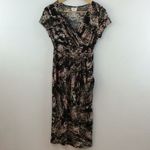 Motherhood Maternity Oh Baby by Motherhood short sleeve faux wrap dress Photo 1